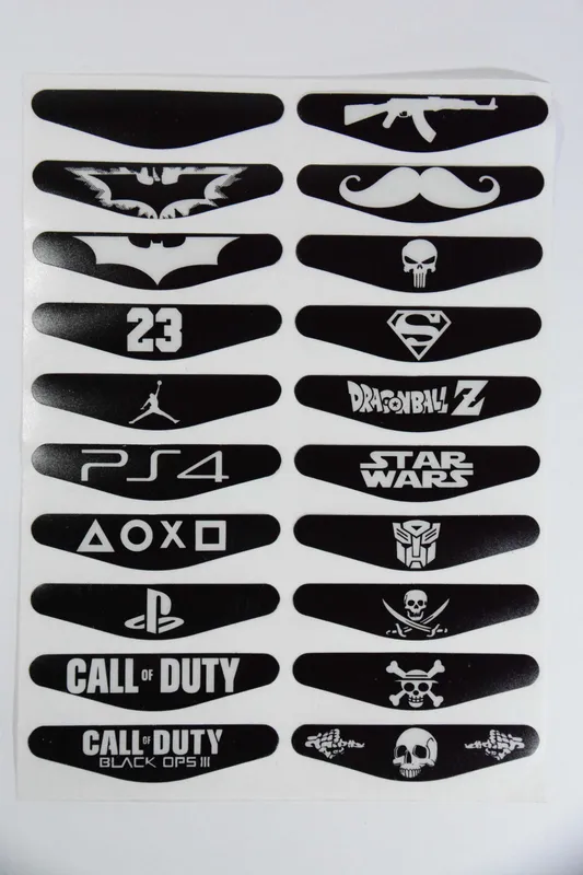 PS4 geympadi uchun stikerlar 3
