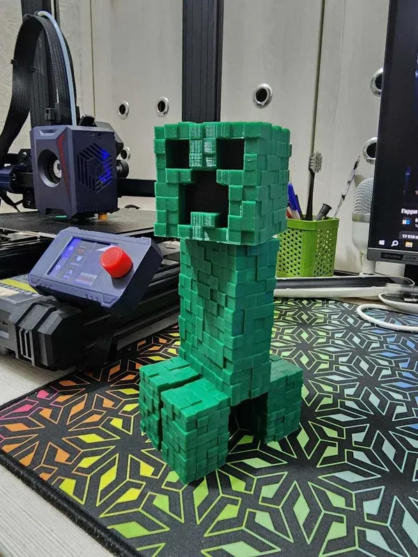 Ночник Creeper Minecraft | 3D печать на заказ