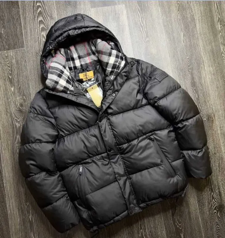 Пуховик Барбери \ burberry мужская куртка теплая зимняя 1 Пуховик Барбери \ burberry мужская куртка теплая зимняя 1