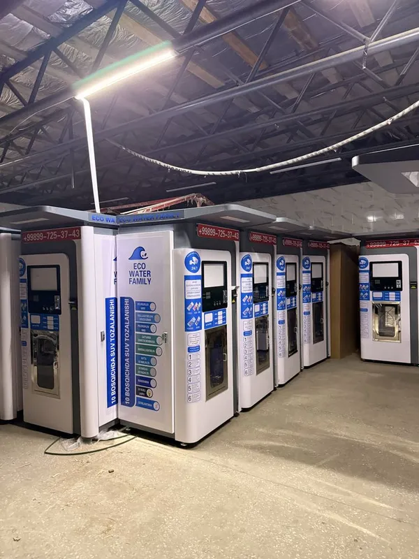 Suv vending aparat