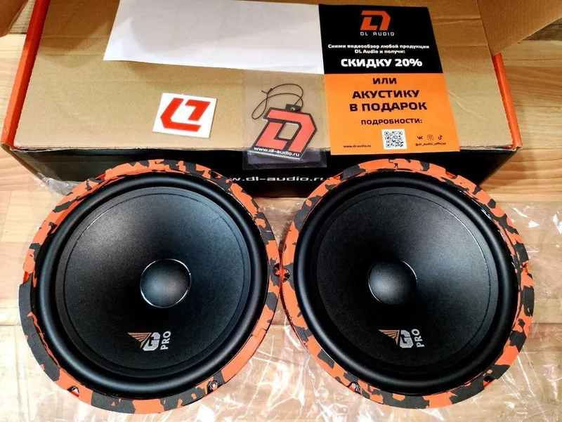 Midbass 25см Новые.DL Audio Gryphon Pro — фото 1 Midbass 25см Новые.DL Audio Gryphon Pro — фото 1