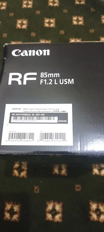 Объектив Canon RF 85 mm 1.2L USM 2