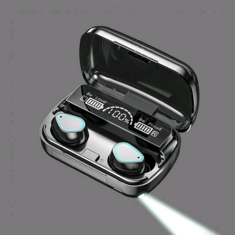 M10naushnik - barcha uchun - powerbankli quloqchin — фото 1