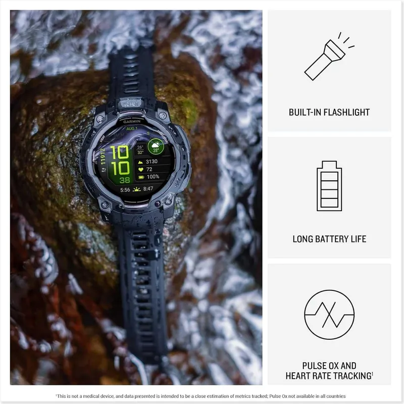 Garmin Instinct 3 AMOLED 45 mm Black 2
