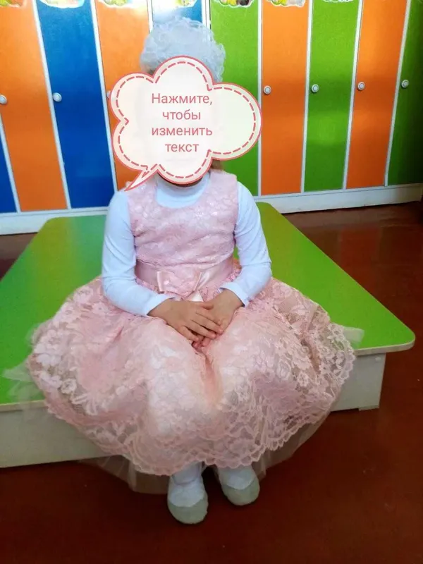 Платье из США фирменное нарядное на девочку 5-6 лет — фото 1