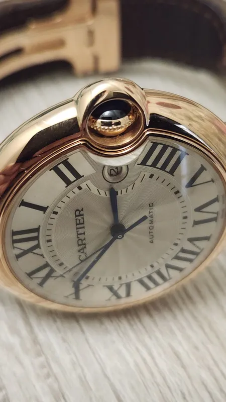 Швейцарские золотые Cartier Ballon bleu — фото 3