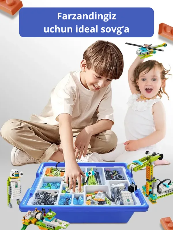 WeDo 2.0, Robototexnika, LEGO, Stem oʻyinchoq — фото 7