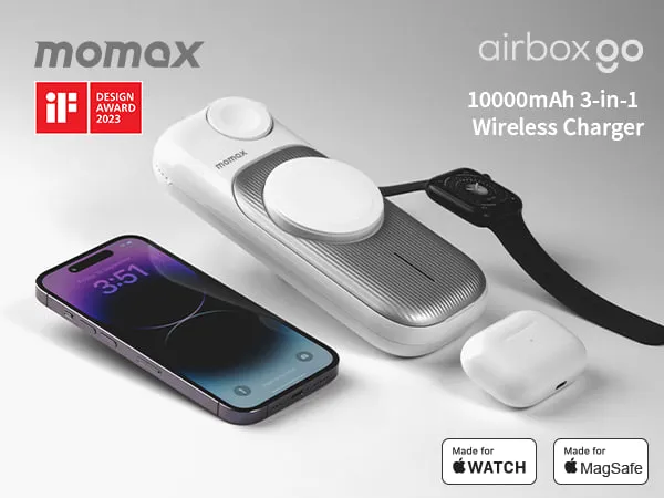 Аккумулятор Momax Airbox Go 10000mAh MagSafe 1