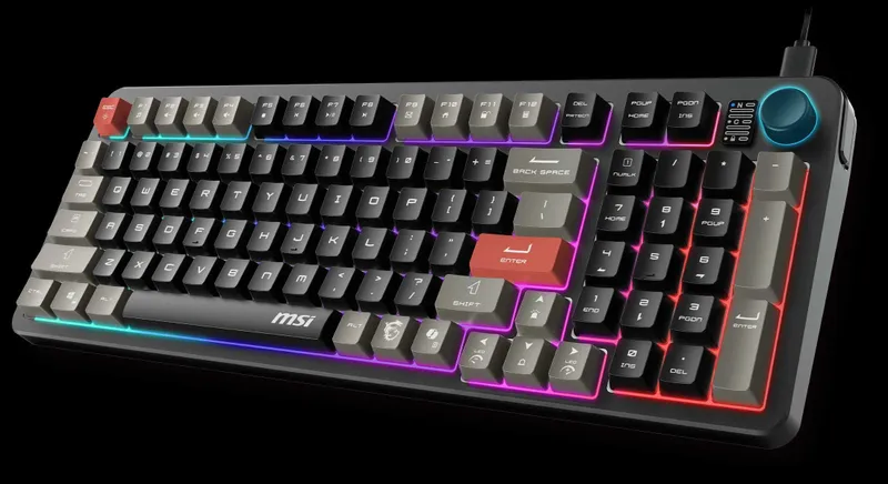 MSI Forge GK110 o‘yin klaviaturasi 2