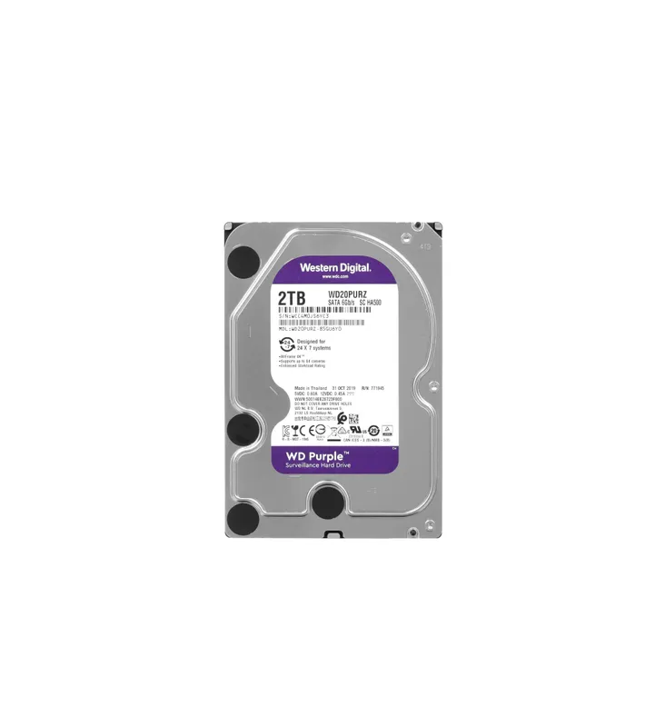 Жесткий диск Western Digital Purple 2TB (WD20PURX)