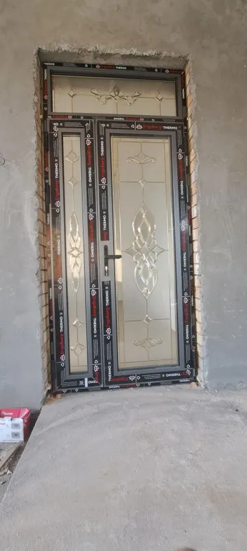 Akfa eshik rom termo eshik rom va benka surma eshik yasaymiz sifatli 1