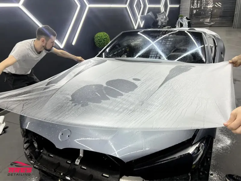 Оклейка зоны риска автомобилей пленкой 210 микрон с гарантией — фото 4