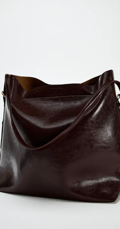 Zara brendining maxi sumkasi. 2