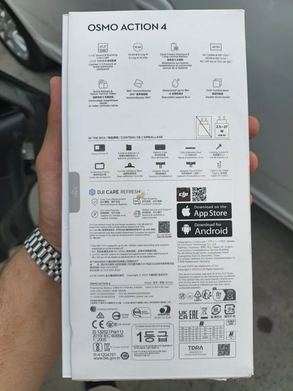 Dji osmo action adventure combo sptiladi 3