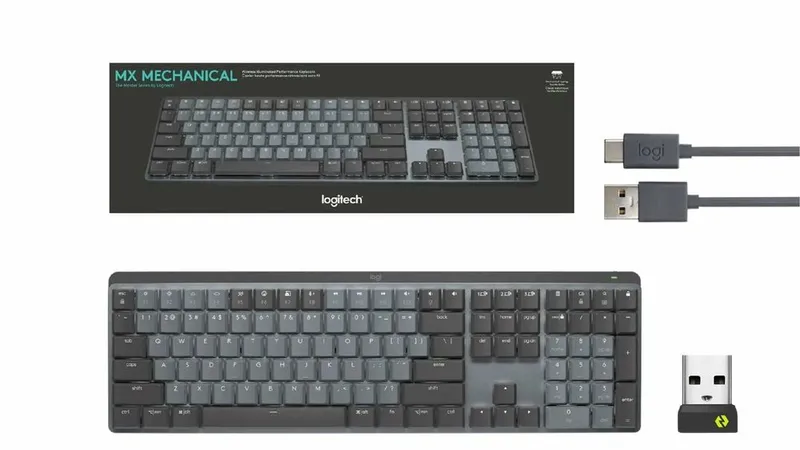 Беспроводная клавиатура Logitech MX Mechanical. — фото 1 Беспроводная клавиатура Logitech MX Mechanical. — фото 1