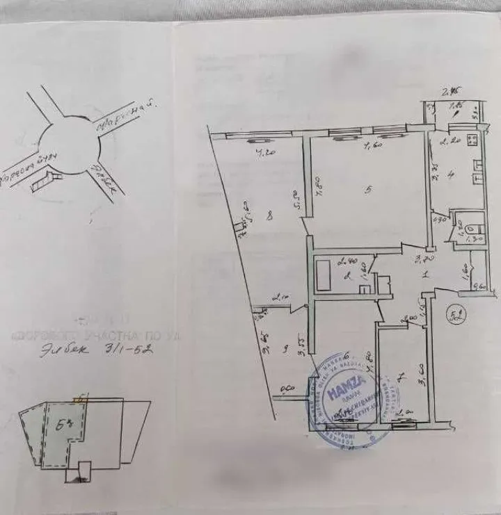 4-комнатная квартира, 100 м², Мирабад 6 4-комнатная квартира, 100 м², Мирабад 6