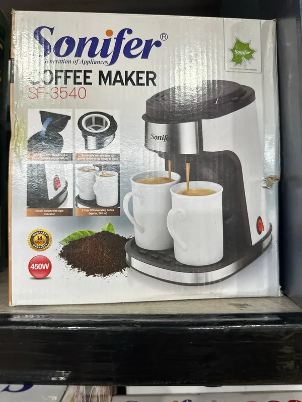 Капельная кофемашина кофеварка coffee Sonifer sf-3540 американо латте 4 Капельная кофемашина кофеварка coffee Sonifer sf-3540 американо латте 4