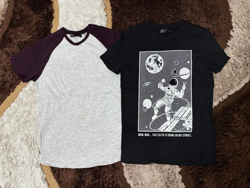 2 футболки мужские Bershka 1