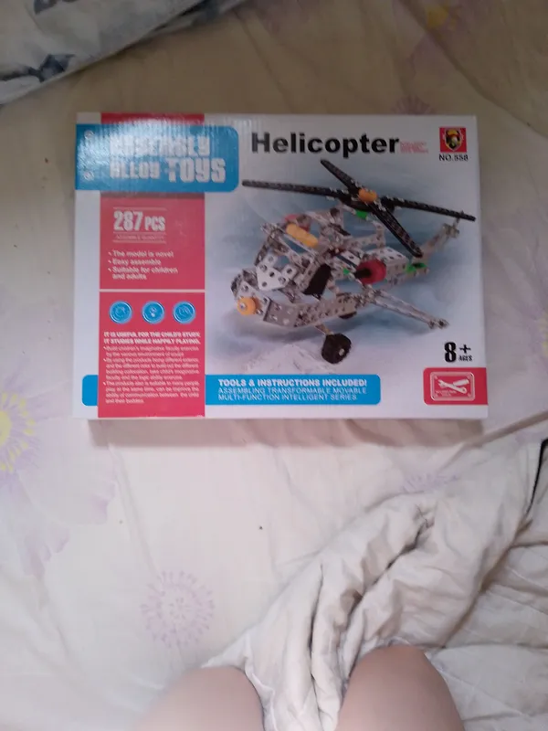 Lego emas, temir vertolyot konstruktori 2 Lego emas, temir vertolyot konstruktori 2