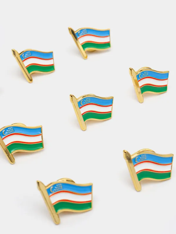 Значок флаг Узбекистана