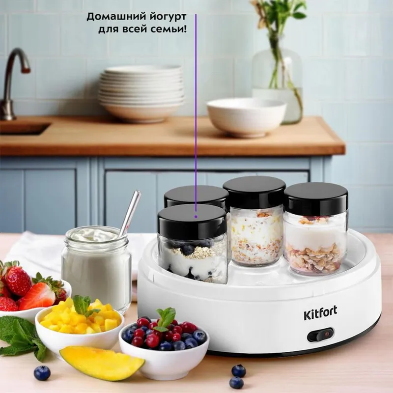Kitfort KT-6097 yogurt tayyorlagich 3