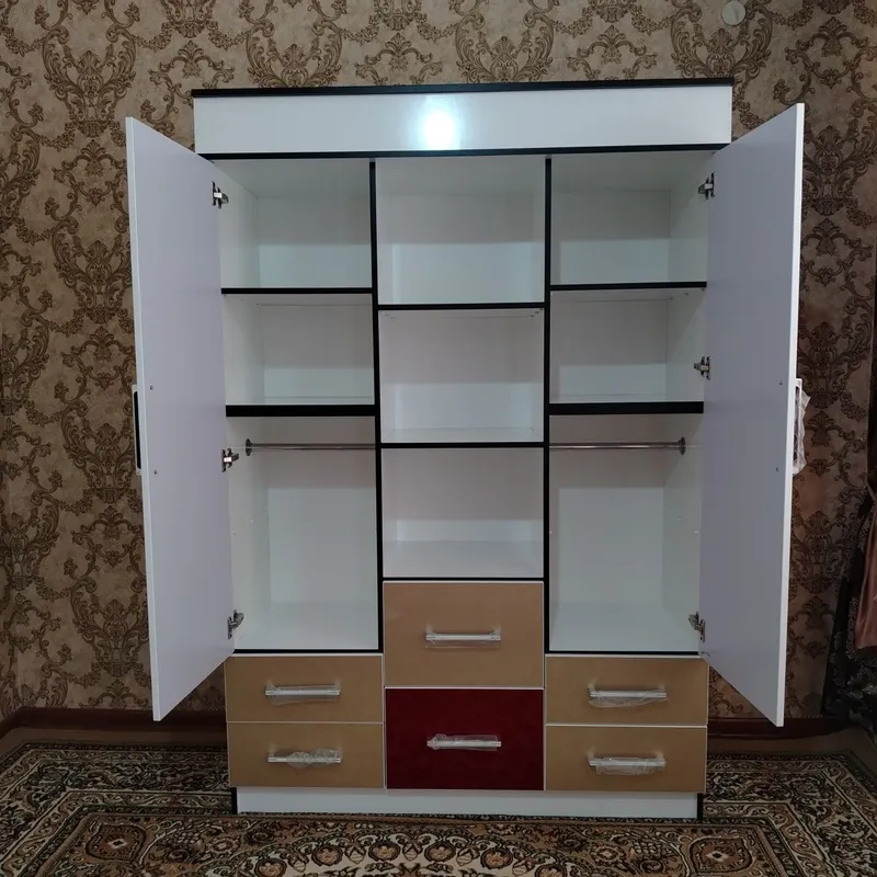 Детский мебель комплект, шкаф, кровать 2 шт 2