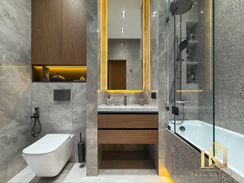 Продаётся 2-комнатная квартира в ЖК Parkwood (вид во двор) — фото 6