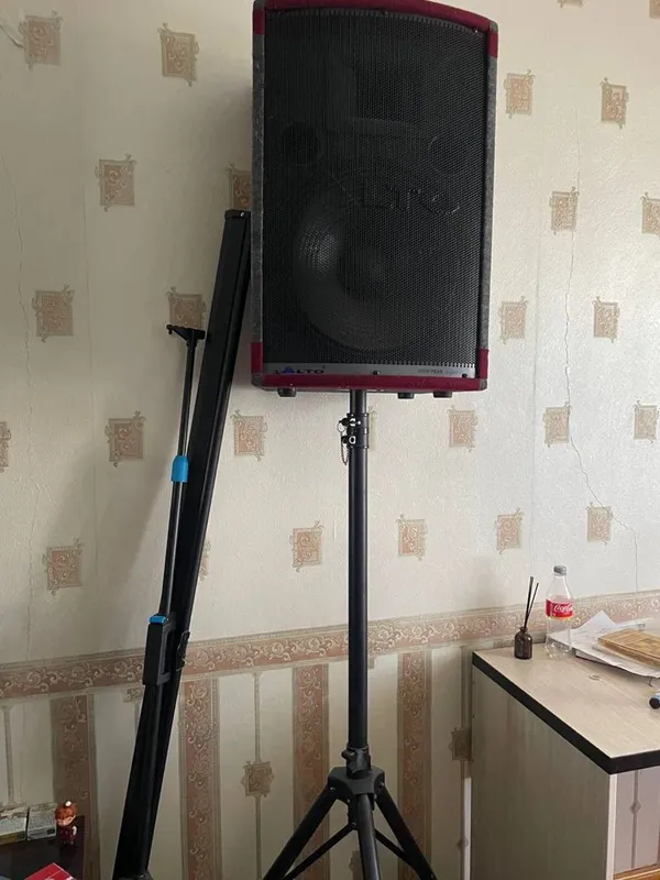 Колонки, микшер