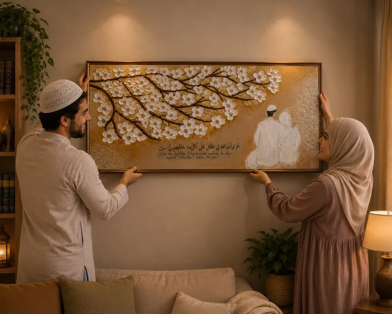 “Jannat” kartinasi 3D daraxt va gullar 4