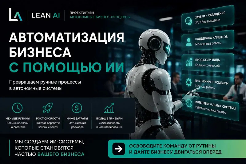 Автоматизируем ваш бизнес с помощью ИИ | Lean AI