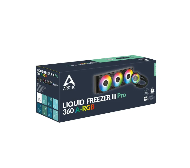 ' СЖО ARCTIC Liquid Freezer III Pro 360 A-RGB Black — фото 2