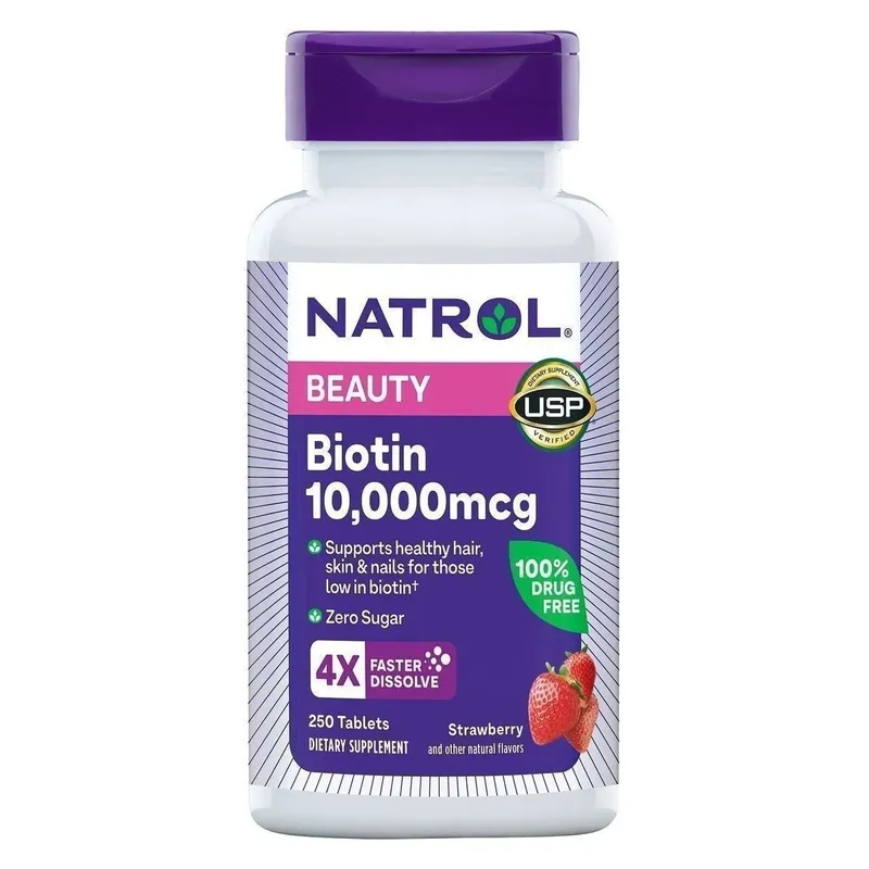 Биотин Natrol Biotin 10 000 ед 250 табл 2 Биотин Natrol Biotin 10 000 ед 250 табл 2