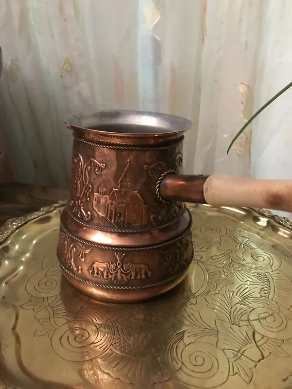 Медная турка на 2л — фото 1