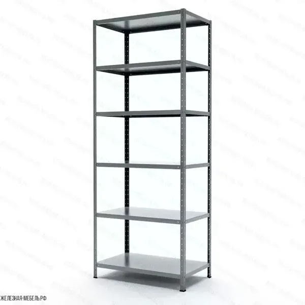 Стеллаж MS STRONG 2550х1200х600 (6 полок)