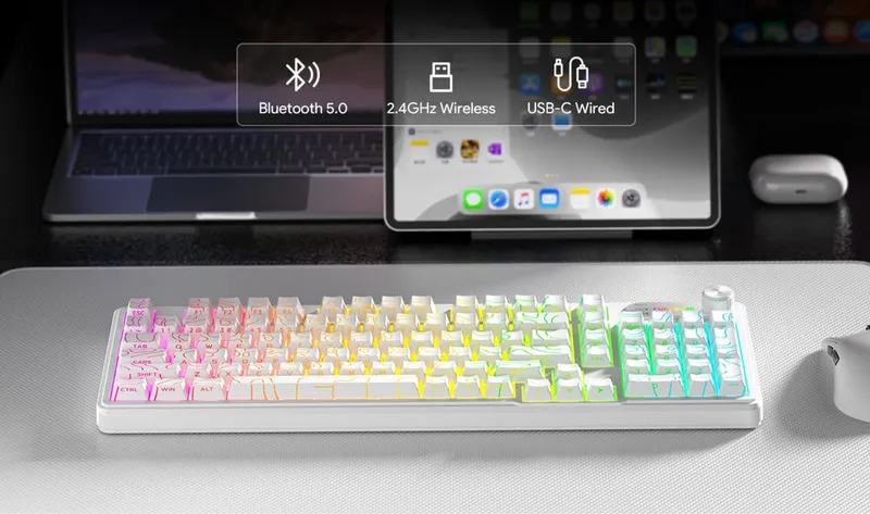 Мембранная водонепроницаемая клавиатура FURYCUBE IP98 Проводная 7