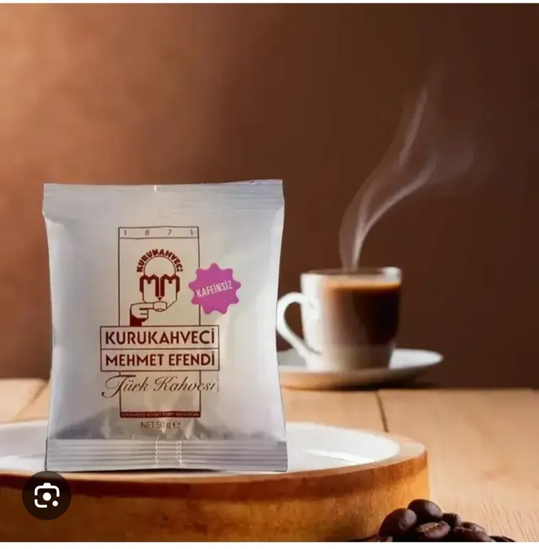Турецкий кофе без кофеина Kurukahveci Mehmet Efendi, 50 g 3