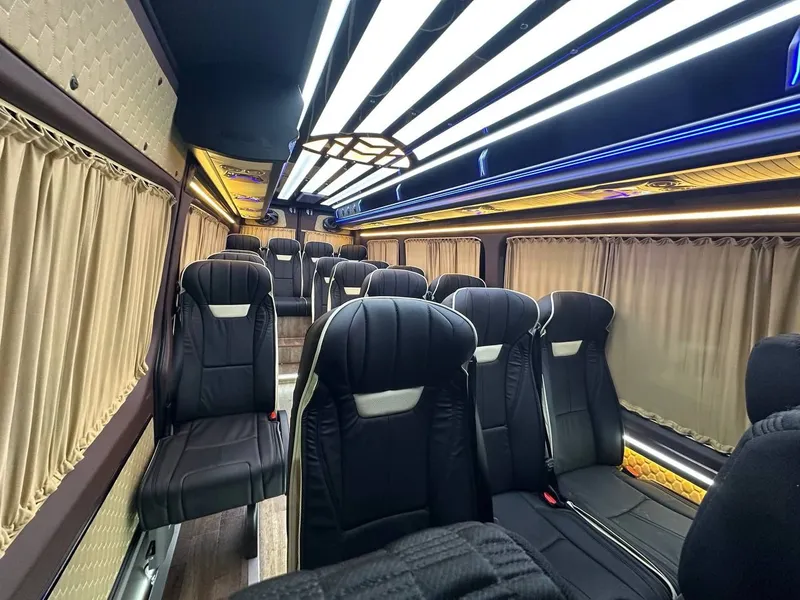 Mikroavtobus , Mercedes, Sprinter 18 kishilik, transfer xizmati, — фото 1