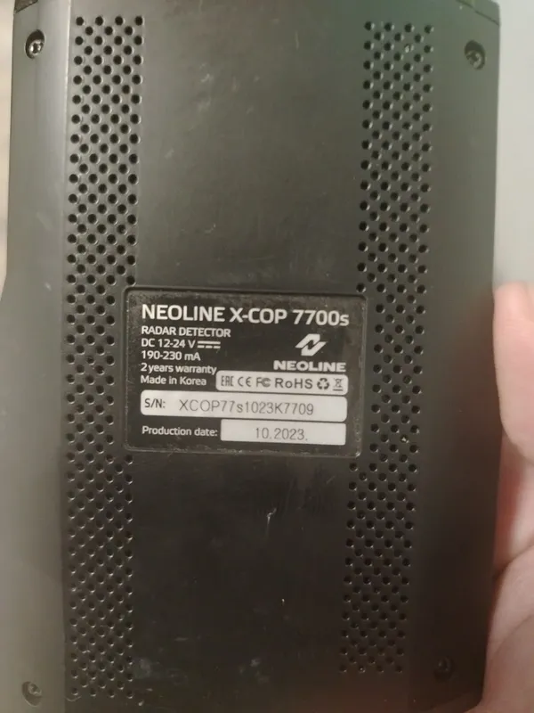 Antiradar 7700 s 1