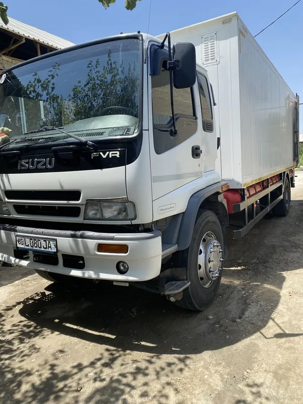 Isuzu FV34 исузу фургон тент газлик,балонлар янги 7