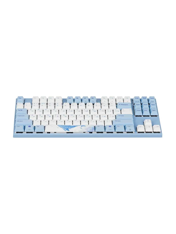 Механическая клавиатура Varmilo "Sea Melody" (VEM87), USB, Varmilo EC V2 Ivy Multicolor — фото 3