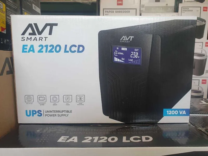UPS AVT SMART 1200 LCD AVR uzluksiz quvvat manbai 2