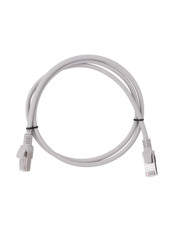 Сетевой кабель 2E CAT 6 FTP, 1 м, экранированный RJ-45, LSZH, серый 1