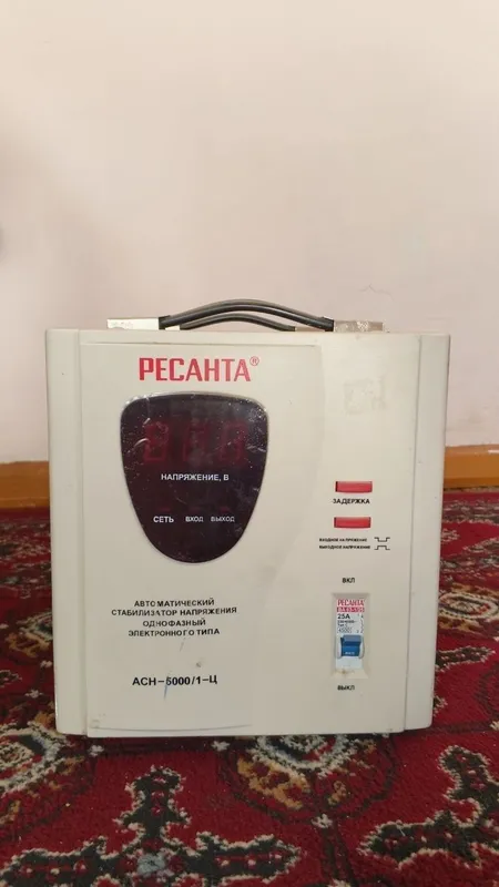 RESANTA firmasidan kuchlanish stabilizatori 2 RESANTA firmasidan kuchlanish stabilizatori 2