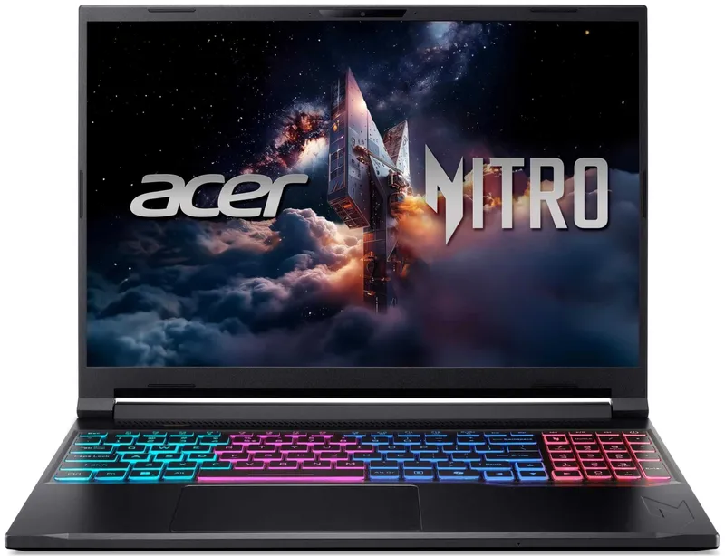 Ноутбук ACER NITRO V16S CORE 9-270H 16GB 1TB SSD 8GB RTX5070 16" BLACK 1 Ноутбук ACER NITRO V16S CORE 9-270H 16GB 1TB SSD 8GB RTX5070 16" BLACK 1