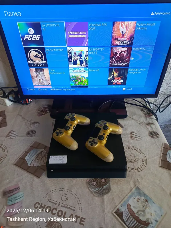 Ps4 slim в идеальном состоянии взломанный с гарантией — фото 1