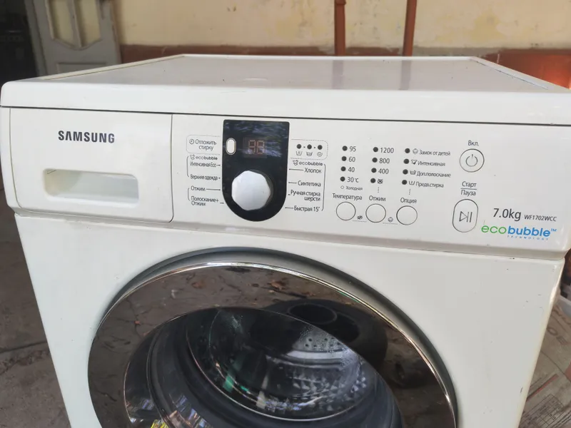 Стиральная машина Samsung EcoBubble, 7 кг, гарантия 3 месяца 3 Стиральная машина Samsung EcoBubble, 7 кг, гарантия 3 месяца 3