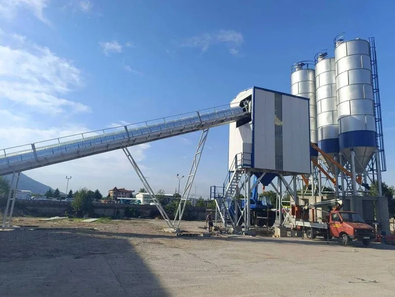 BSU-120 statsionar beton zavodi (Turkiya) – soatiga 120 m³ 2