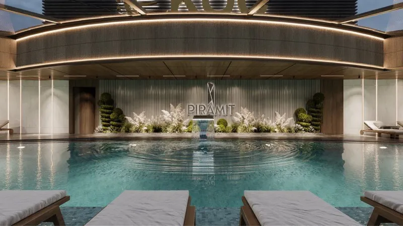 Piramit Tower ЖКda 2 xonali burchak kvartira sotiladi (72 m²), ta’mirsiz, panoramali manzara 10