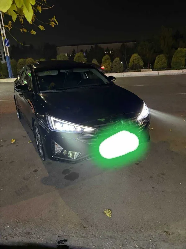 Hyundai Elantra 2020 Чёрный 2 Hyundai Elantra 2020 Чёрный 2