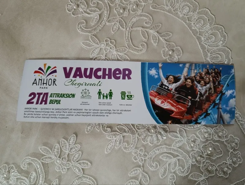 Vaucher, Anhor lakomativ parkiga 50% skitka 2 Vaucher, Anhor lakomativ parkiga 50% skitka 2